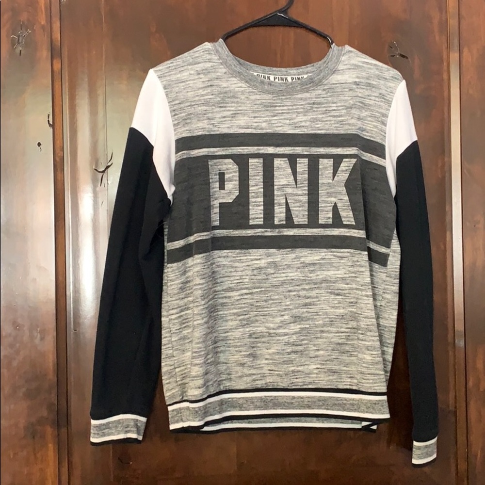 Grey crew neck